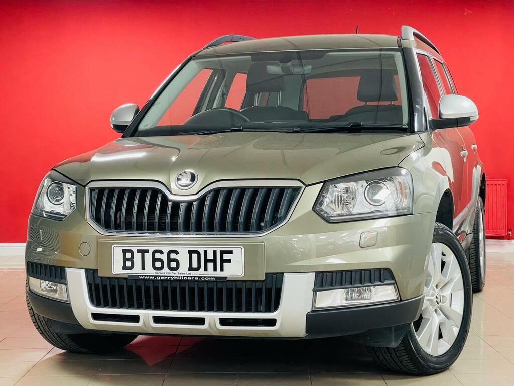 Skoda Yeti Suv 1.2 Tsi Se L Outdoor Dsg Euro 6 Ss 201 BT66DHF Green #2
