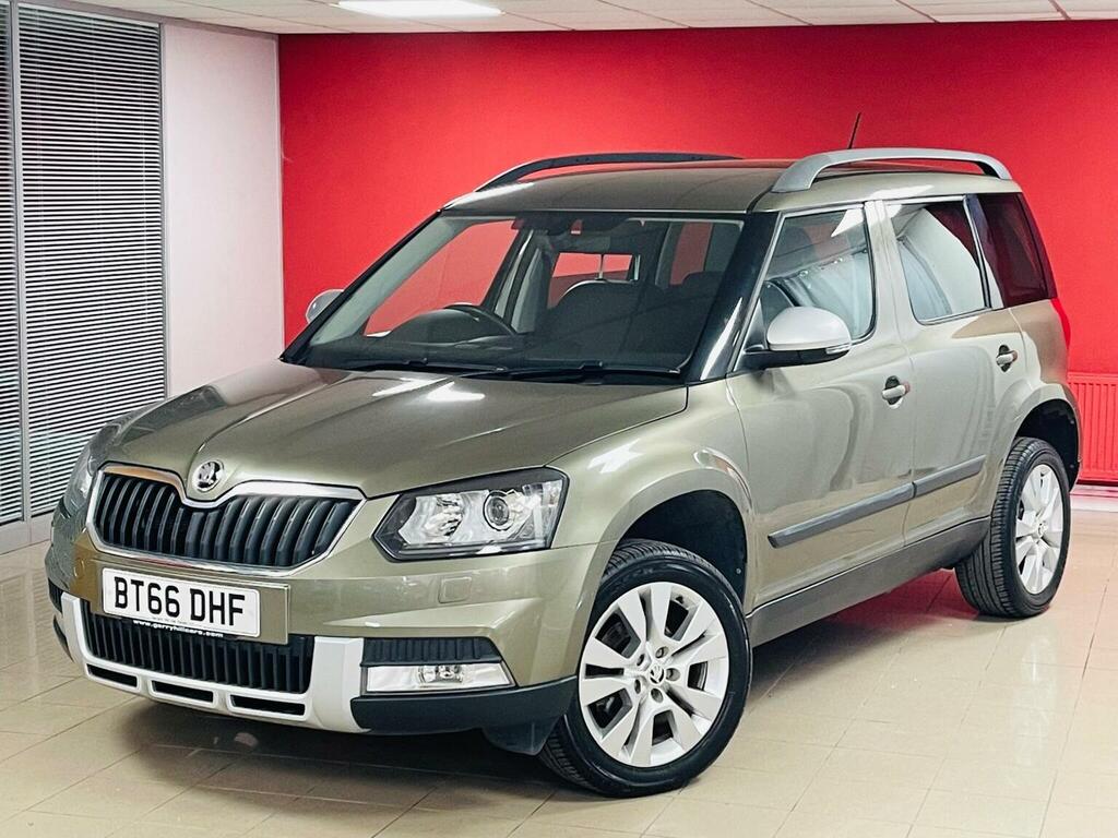 Skoda Yeti Suv 1.2 Tsi Se L Outdoor Dsg Euro 6 Ss 201 BT66DHF Green #3