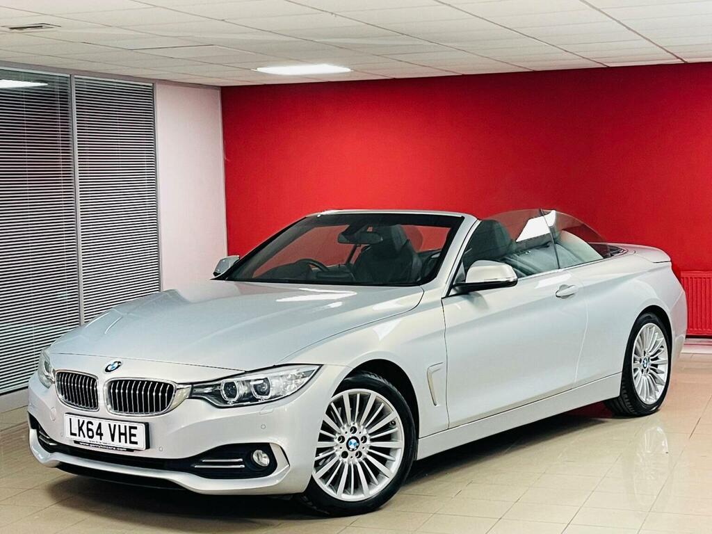 BMW 4 Series Convertible 2.0 420D Luxury Euro 6 Ss Silver #2