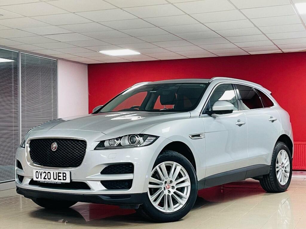 Jaguar F-Pace Suv 2.0 D180 Portfolio Awd Euro 6 Ss Silver