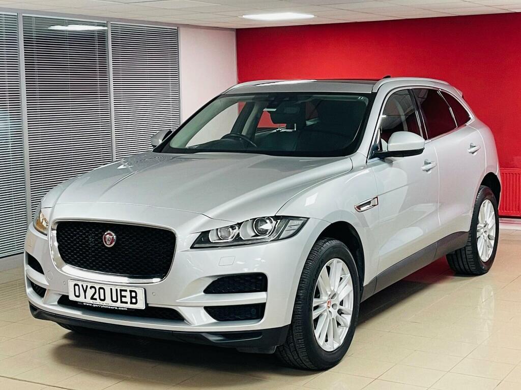 Jaguar F-Pace Suv 2.0 D180 Portfolio Awd Euro 6 Ss OY20UEB Silver #6