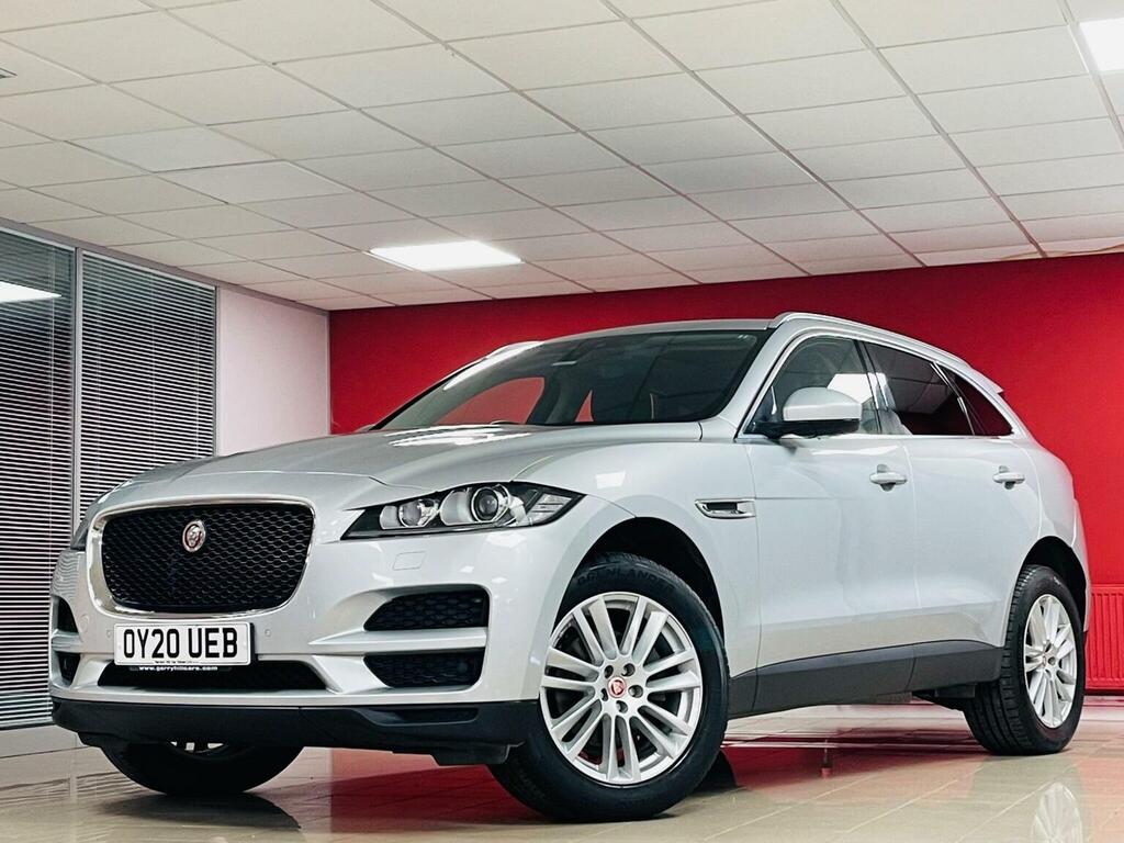 Jaguar F-Pace Suv 2.0 D180 Portfolio Awd Euro 6 Ss OY20UEB Silver #2