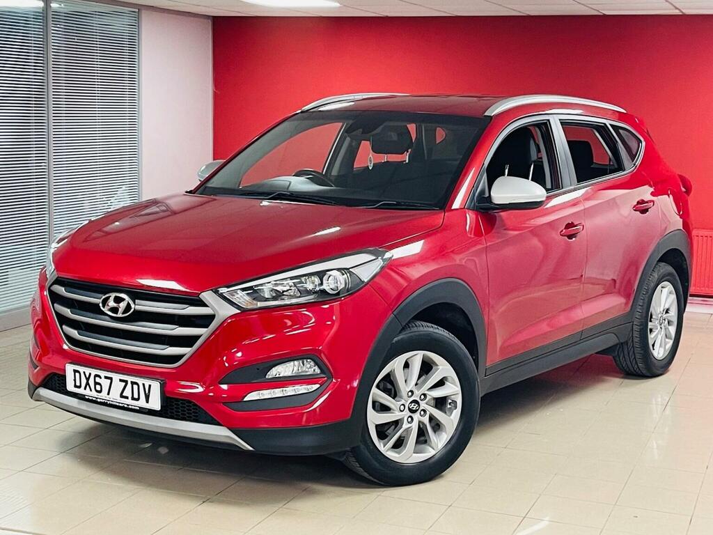 Hyundai Tucson Suv 1.7 Crdi Blue Drive Se Nav Euro 6 Ss 2 DX67ZDV Red #2