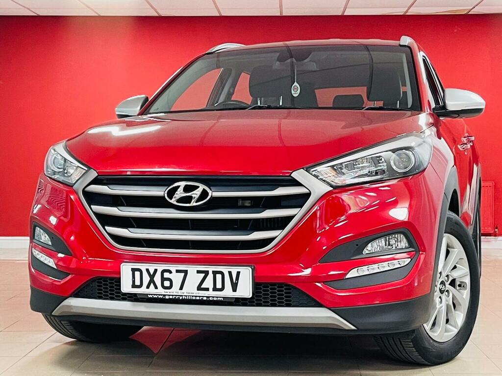 Hyundai Tucson Suv 1.7 Crdi Blue Drive Se Nav Euro 6 Ss 2 DX67ZDV Red #3