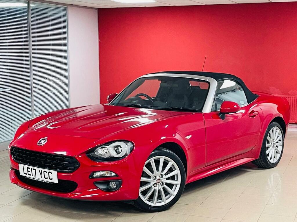 Fiat 124 Spider Convertible 1.4 Multiair Anniversary Euro 6 2 Red #2