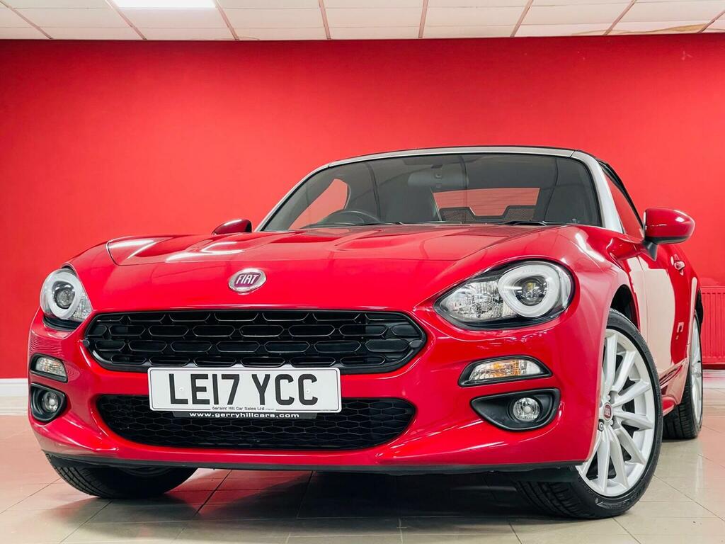 Fiat 124 Spider Convertible 1.4 Multiair Anniversary Euro 6 2 Red #4