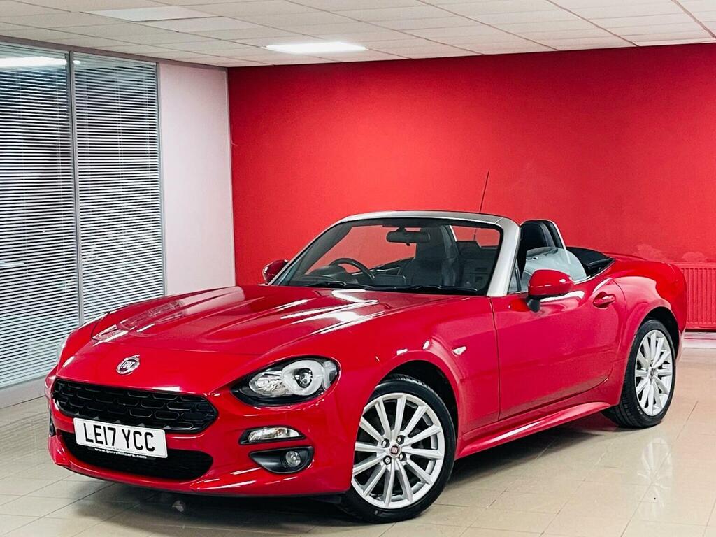 Fiat 124 Spider Convertible 1.4 Multiair Anniversary Euro 6 2 Red