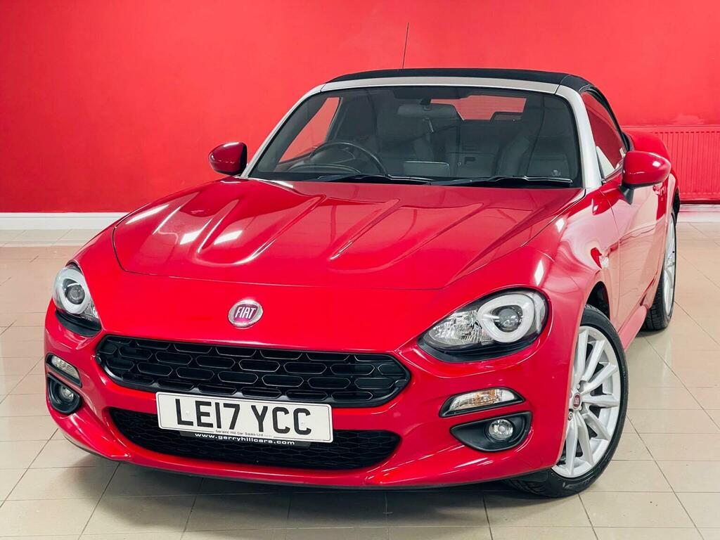 Fiat 124 Spider Convertible 1.4 Multiair Anniversary Euro 6 2 Red #3