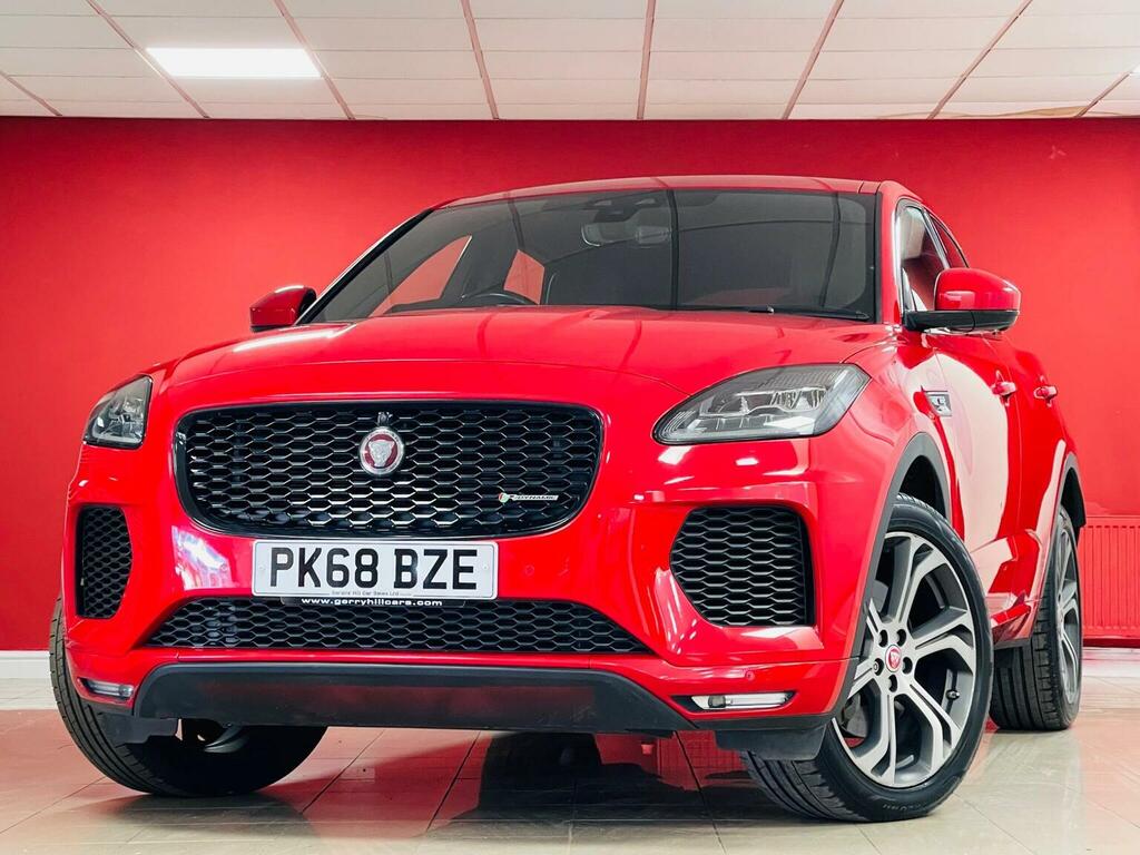 Jaguar E-Pace Suv 2.0 P300 Gpf R-dynamic Hse Awd Euro 6 S PK68BZE Red #3