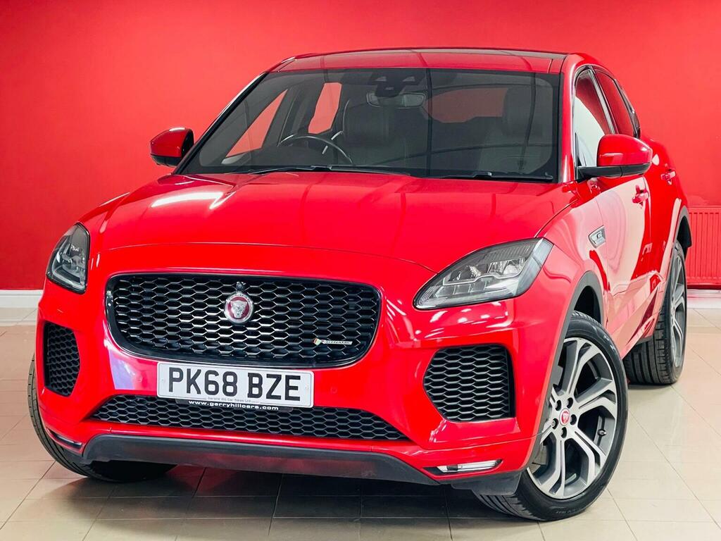 Jaguar E-Pace Suv 2.0 P300 Gpf R-dynamic Hse Awd Euro 6 S PK68BZE Red #4