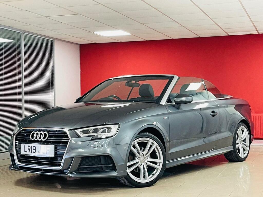Audi A3 Cabriolet Convertible 1.5 Tfsi Cod 35 S Line S Tronic Euro 6 Grey