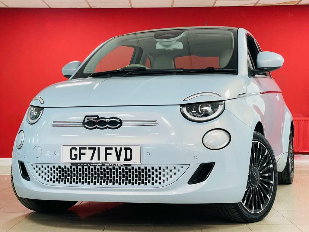 Fiat 500E Hatchback 42Kwh La Prima 202171 GF71FVD Blue #3