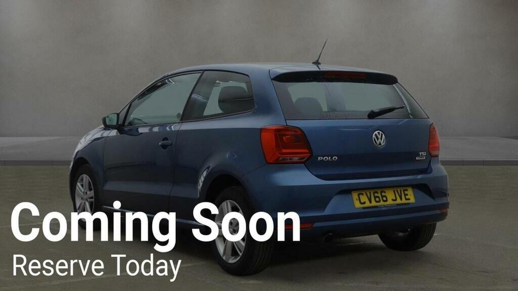 Volkswagen Polo Hatchback 1.2 Tsi Bluemotion Tech Match Dsg Euro 6 Blue #3