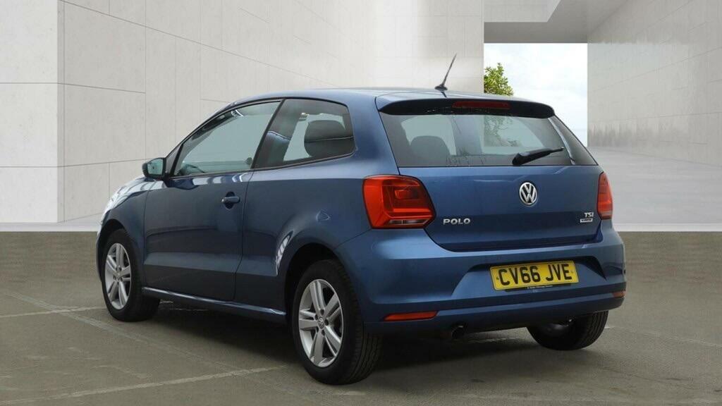 Volkswagen Polo Hatchback 1.2 Tsi Bluemotion Tech Match Dsg Euro 6 Blue #6