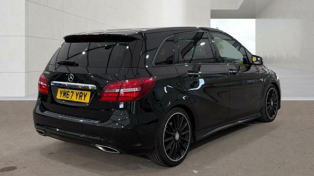 Mercedes-Benz B Class Mpv 2.1 B200d Amg Line Premium Plus 7G-dct Euro YM67YRY Black #2