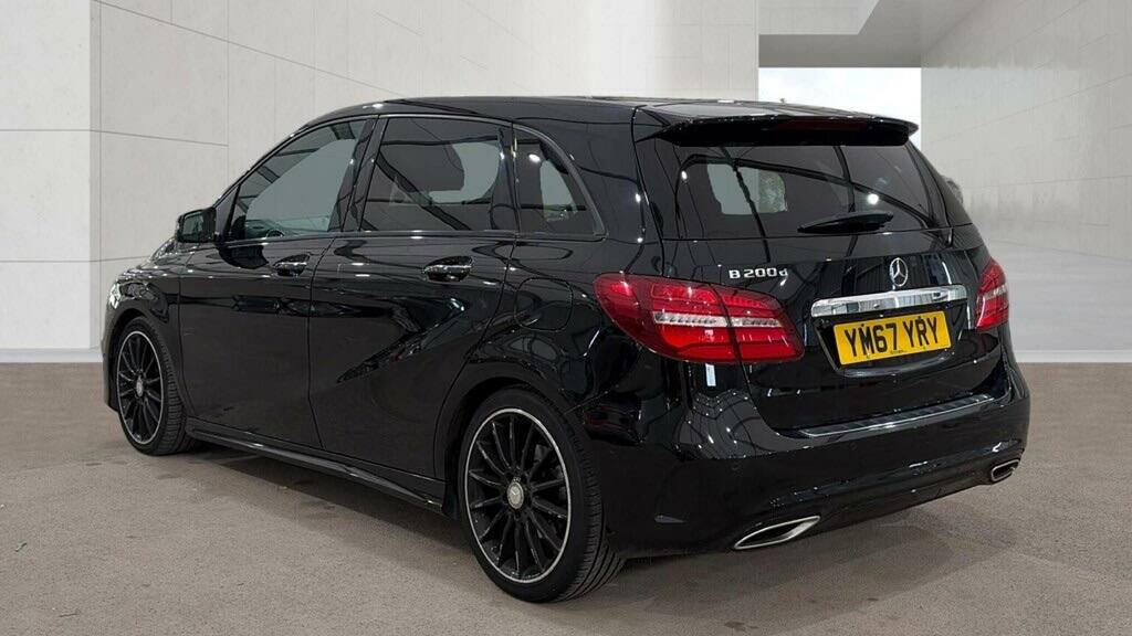 Mercedes-Benz B Class Mpv 2.1 B200d Amg Line Premium Plus 7G-dct Euro YM67YRY Black #5