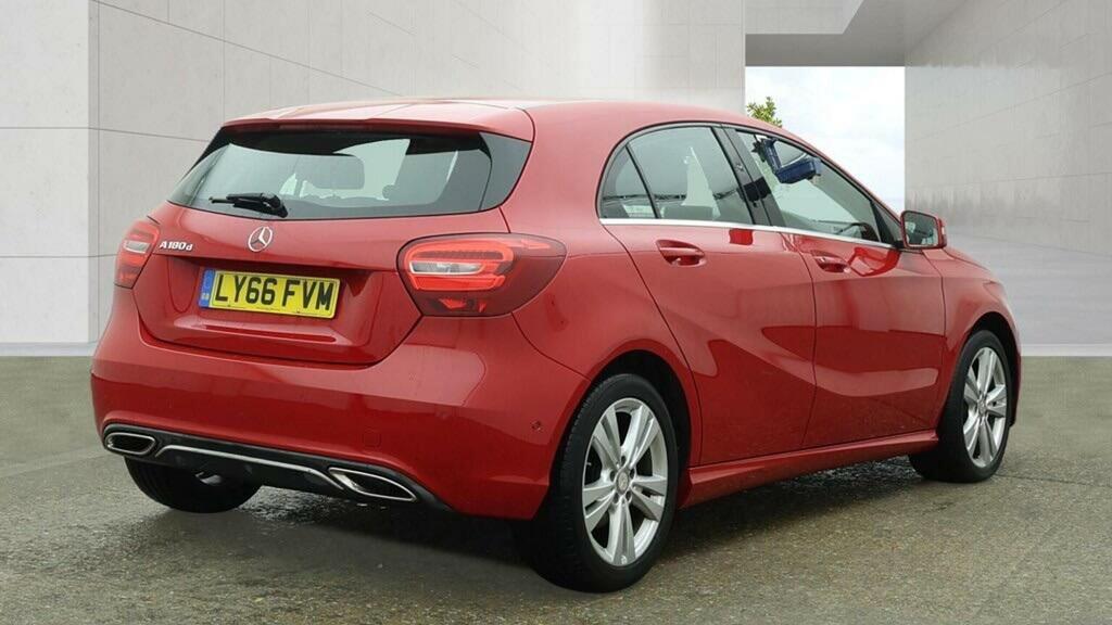 Mercedes-Benz A Class Hatchback 1.5 A180d Sport Executive 7G-dct Euro Red #4