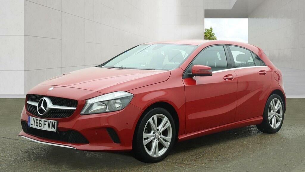 Mercedes-Benz A Class Hatchback 1.5 A180d Sport Executive 7G-dct Euro Red #3