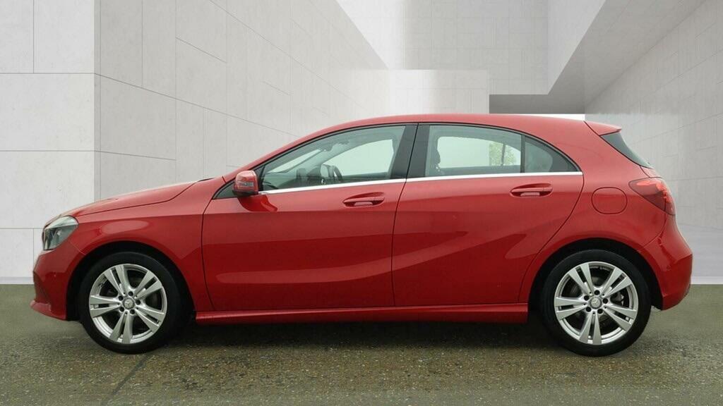 Mercedes-Benz A Class Hatchback 1.5 A180d Sport Executive 7G-dct Euro Red #5