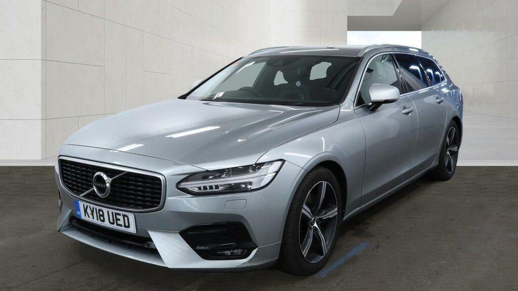 Volvo V90 Estate 2.0 D5 Powerpulse R-design Pro Awd Eur Silver #3
