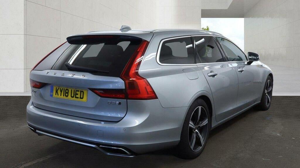 Volvo V90 Estate 2.0 D5 Powerpulse R-design Pro Awd Eur Silver #5