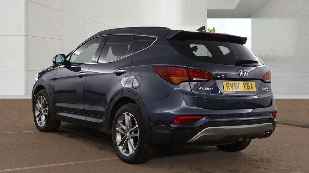 Hyundai Santa Fe Suv 2.2 Crdi Blue Drive Premium Se 4Wd Euro 6 Blue #5
