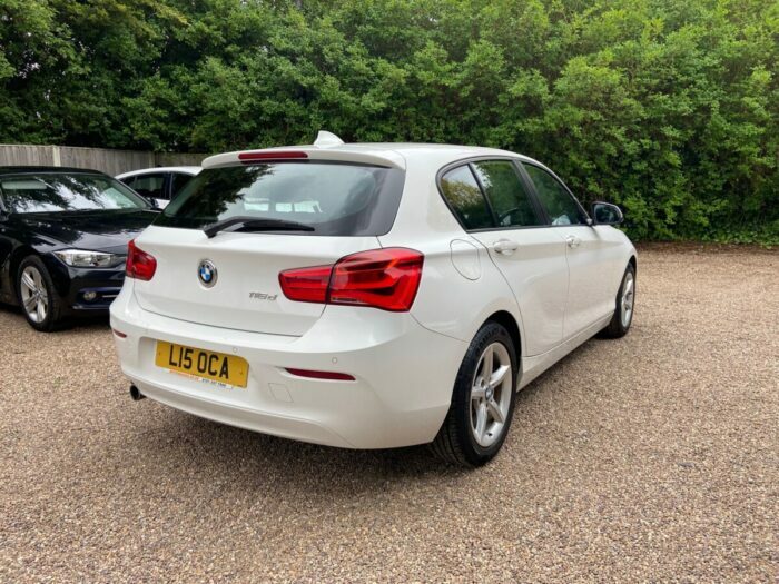 BMW 1 Series 1.5 Plus White 2017 L15OCA  #5