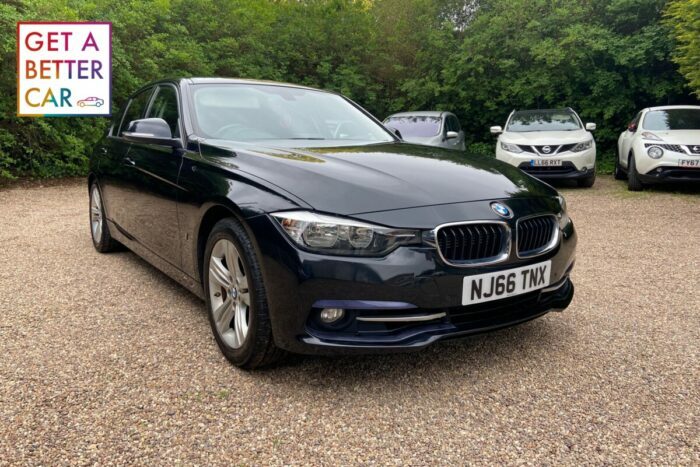 BMW 3 Series 2.0 Sport Hybrid Black 2016 Black
