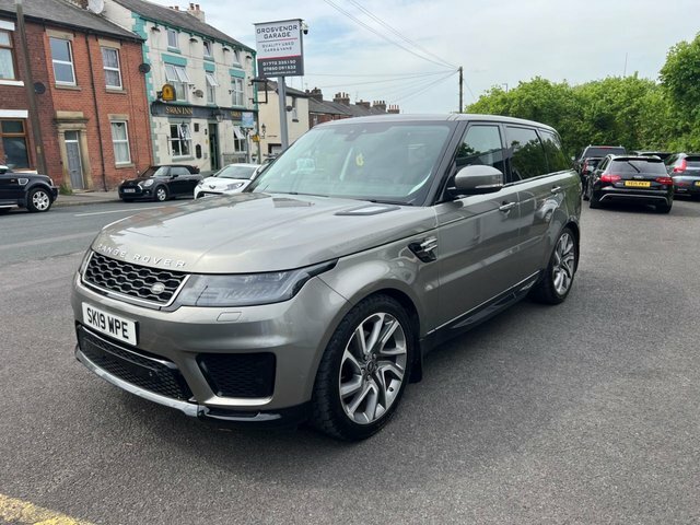 Land Rover Range Rover Sport 2019 3.0 Sd V6 Hse Suv 4Wd Euro 6 SK19WPE Silver #3