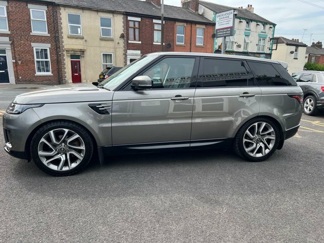 Land Rover Range Rover Sport 2019 3.0 Sd V6 Hse Suv 4Wd Euro 6 SK19WPE Silver #4