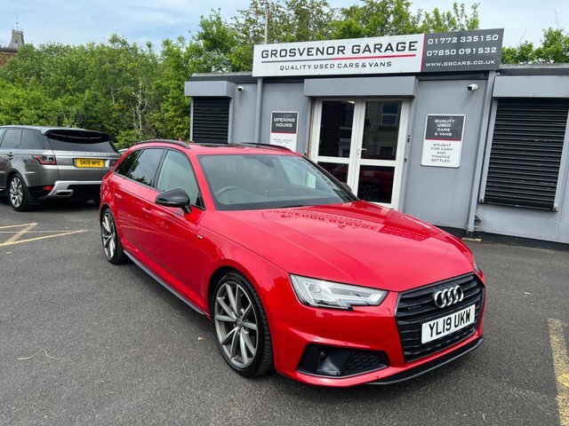 Audi A4 Avant 2019 2.0 Tdi 40 Black Edition Estate S Red
