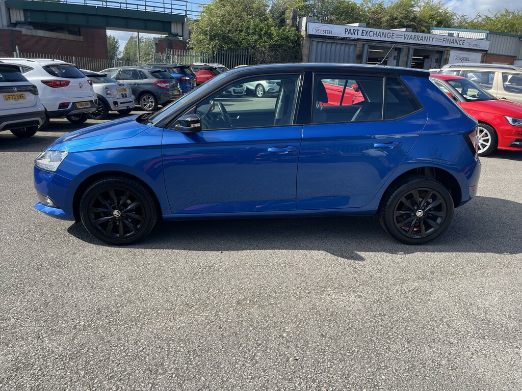Skoda Fabia 1.0 Tsi Colour Edition MK19HRD Blue #6