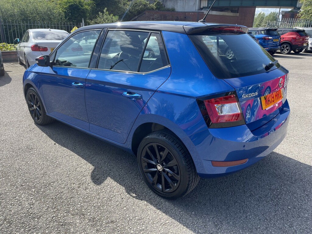 Skoda Fabia 1.0 Tsi Colour Edition MK19HRD Blue #4