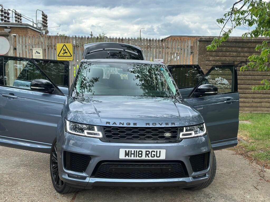 Land Rover Range Rover Sport 3.0 Sd V6 Hse 4Wd Euro 6 Ss MH18RGU Blue #4