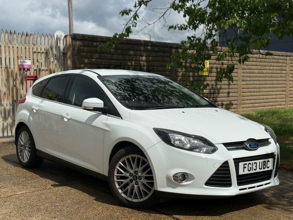 Ford Focus 1.0T Ecoboost Zetec Euro 5 Ss White