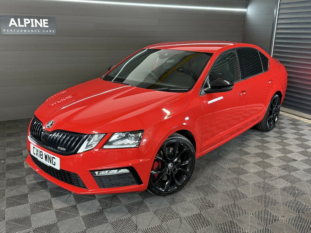 Skoda Octavia 2.0 Tsi Vrs Red #2