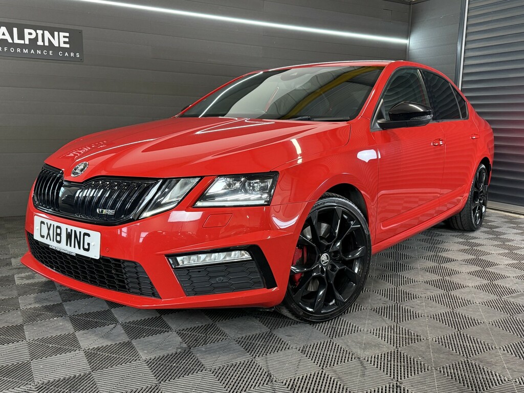 Skoda Octavia 2.0 Tsi Vrs Red #3