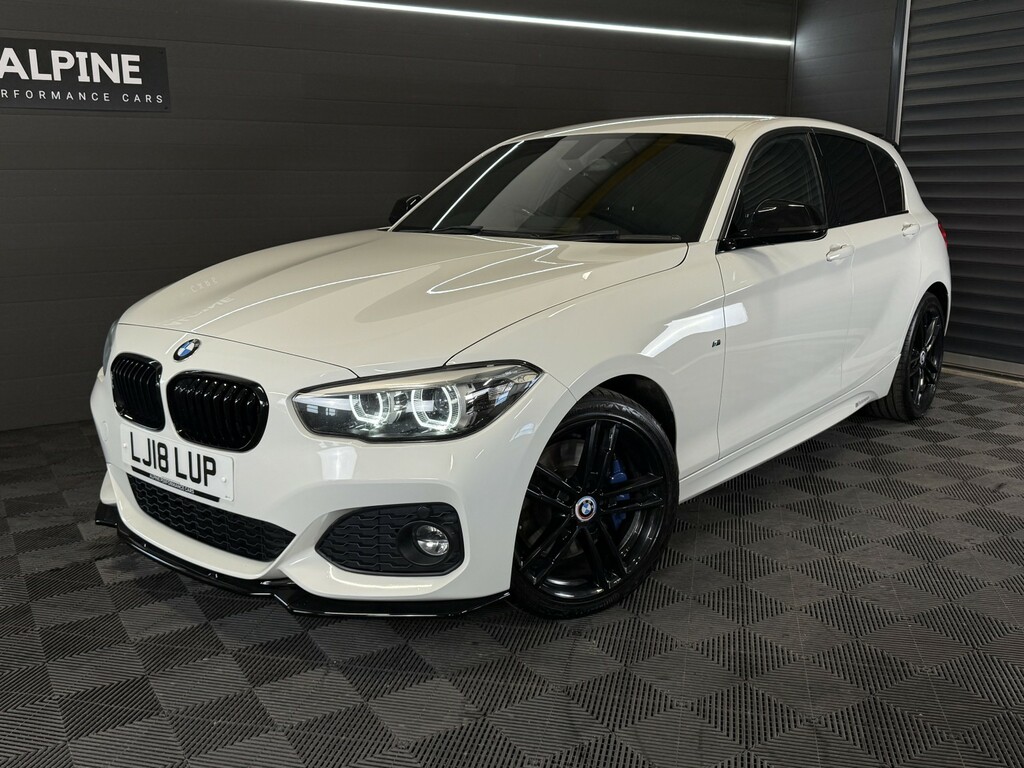 BMW 1 Series 2.0 120I M Sport Shadow Edition 5-Door LJ18LUP White #2
