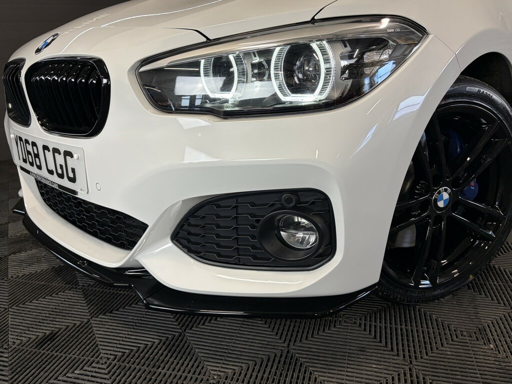 BMW 1 Series 2.0 120D Xdrive M Sport Shadow Edition YD68CGG White #6