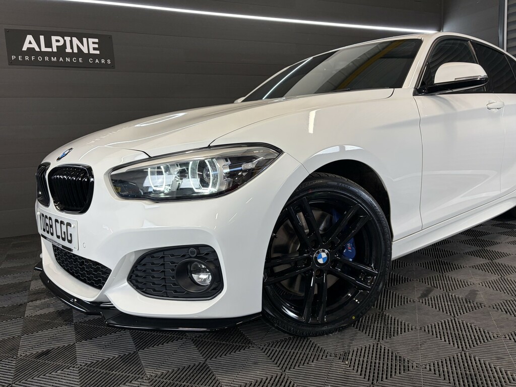 BMW 1 Series 2.0 120D Xdrive M Sport Shadow Edition YD68CGG White #3
