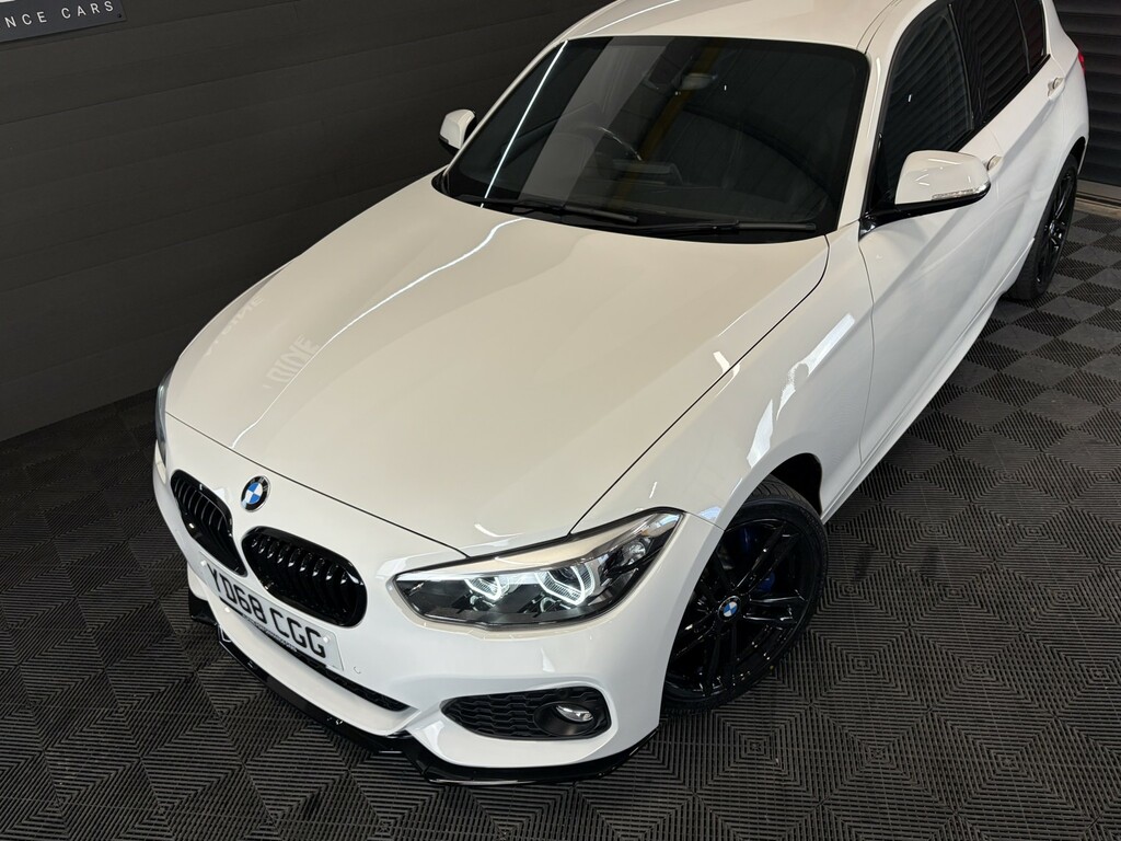 BMW 1 Series 2.0 120D Xdrive M Sport Shadow Edition YD68CGG White #4