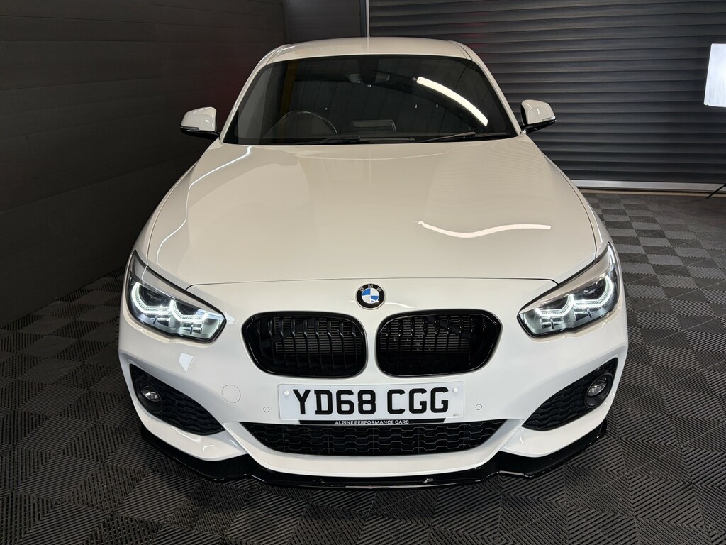 BMW 1 Series 2.0 120D Xdrive M Sport Shadow Edition YD68CGG White #5