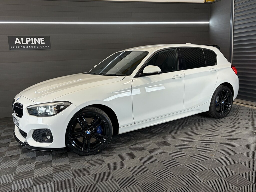 BMW 1 Series 2.0 120D Xdrive M Sport Shadow Edition YD68CGG White #2