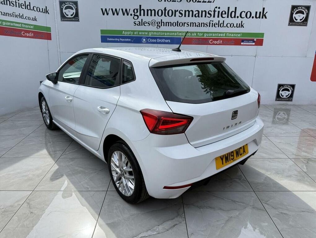 Seat Ibiza Hatchback 1.0 Mpi Se Technology Euro 6 Ss G YW19WCA White #6