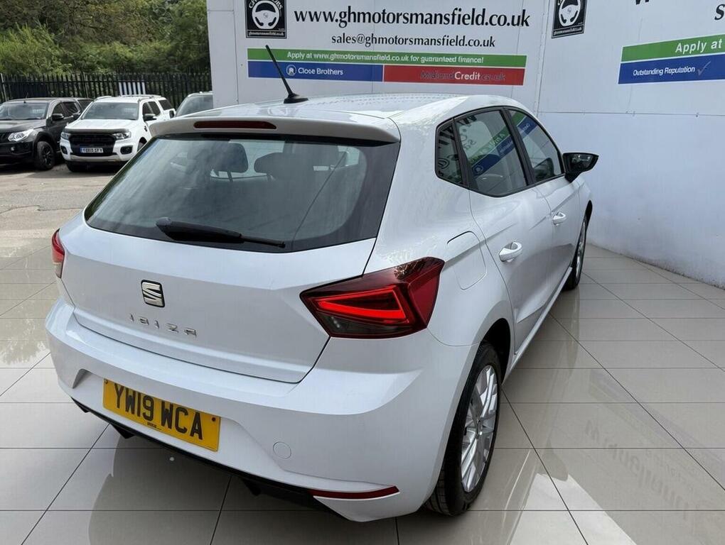 Seat Ibiza Hatchback 1.0 Mpi Se Technology Euro 6 Ss G YW19WCA White #4