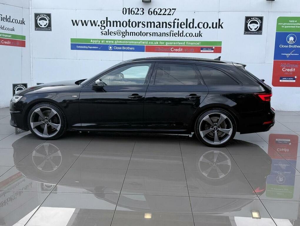 Audi A4 Avant Estate 2.0 Tdi 35 Black Edition S Tronic Euro 6 S KP19GAD Black #3