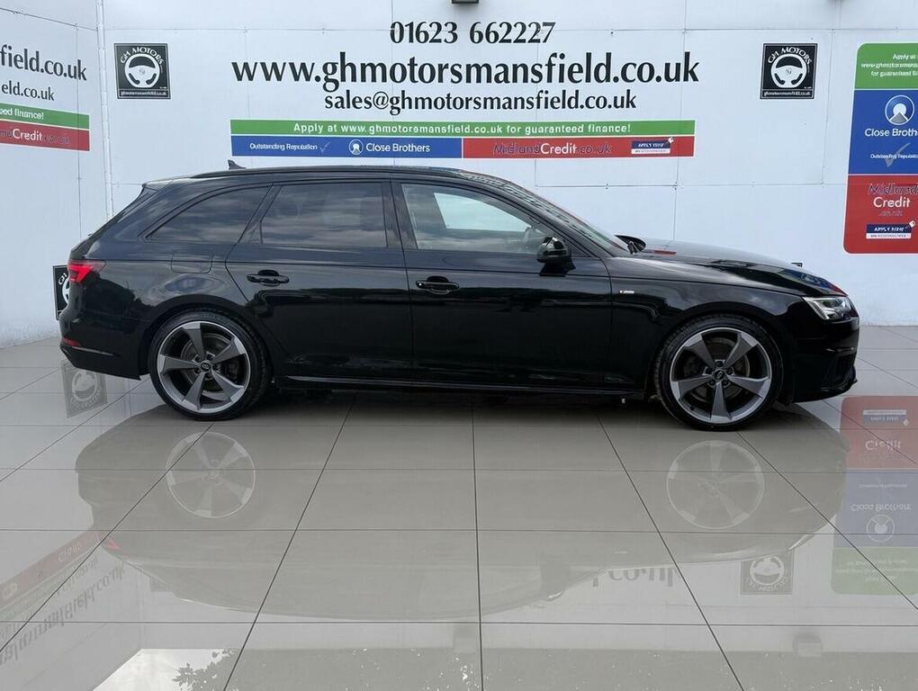 Audi A4 Avant Estate 2.0 Tdi 35 Black Edition S Tronic Euro 6 S KP19GAD Black #2