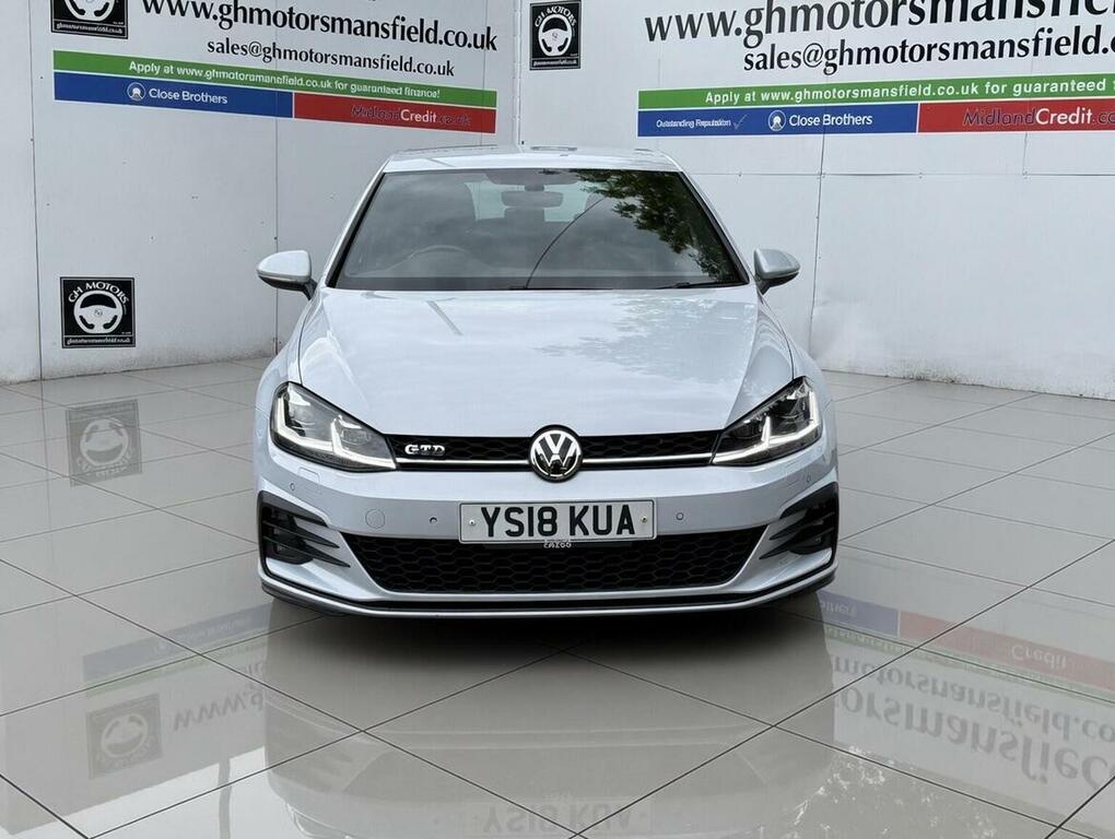 Volkswagen Golf Hatchback 2.0 Tdi Gtd Dsg Euro 6 Ss 20181 YS18KUA Silver #2
