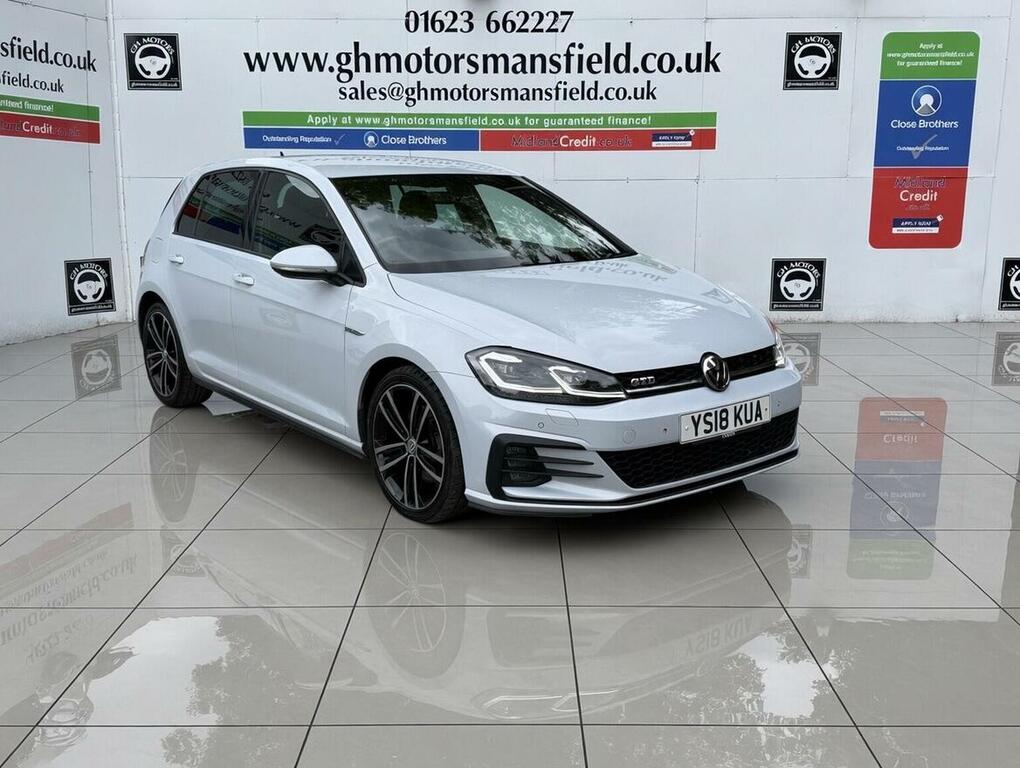 Volkswagen Golf Hatchback 2.0 Tdi Gtd Dsg Euro 6 Ss 20181 YS18KUA Silver #3