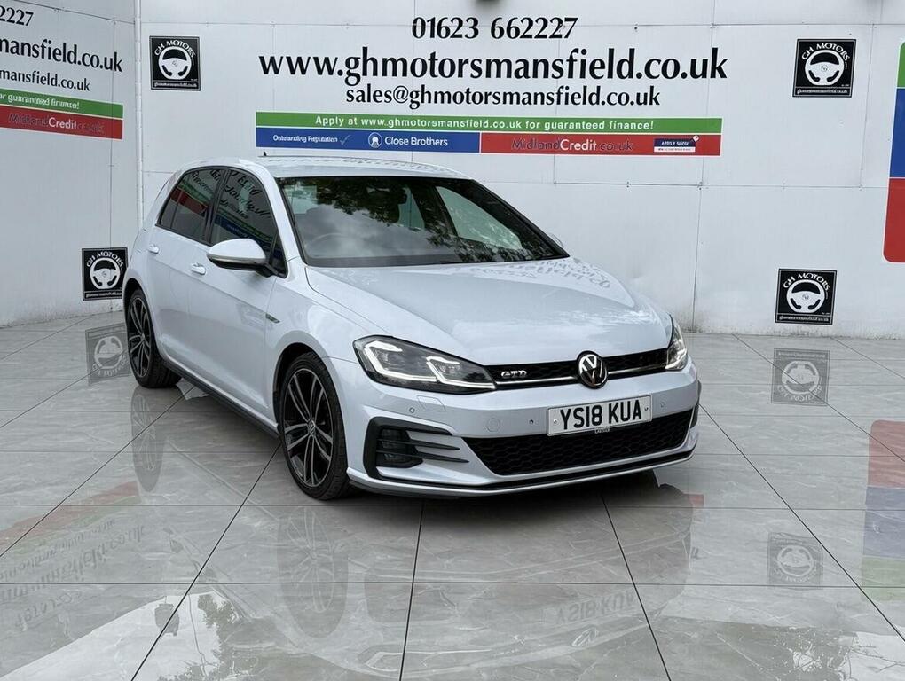 Volkswagen Golf Hatchback 2.0 Tdi Gtd Dsg Euro 6 Ss 20181 Silver